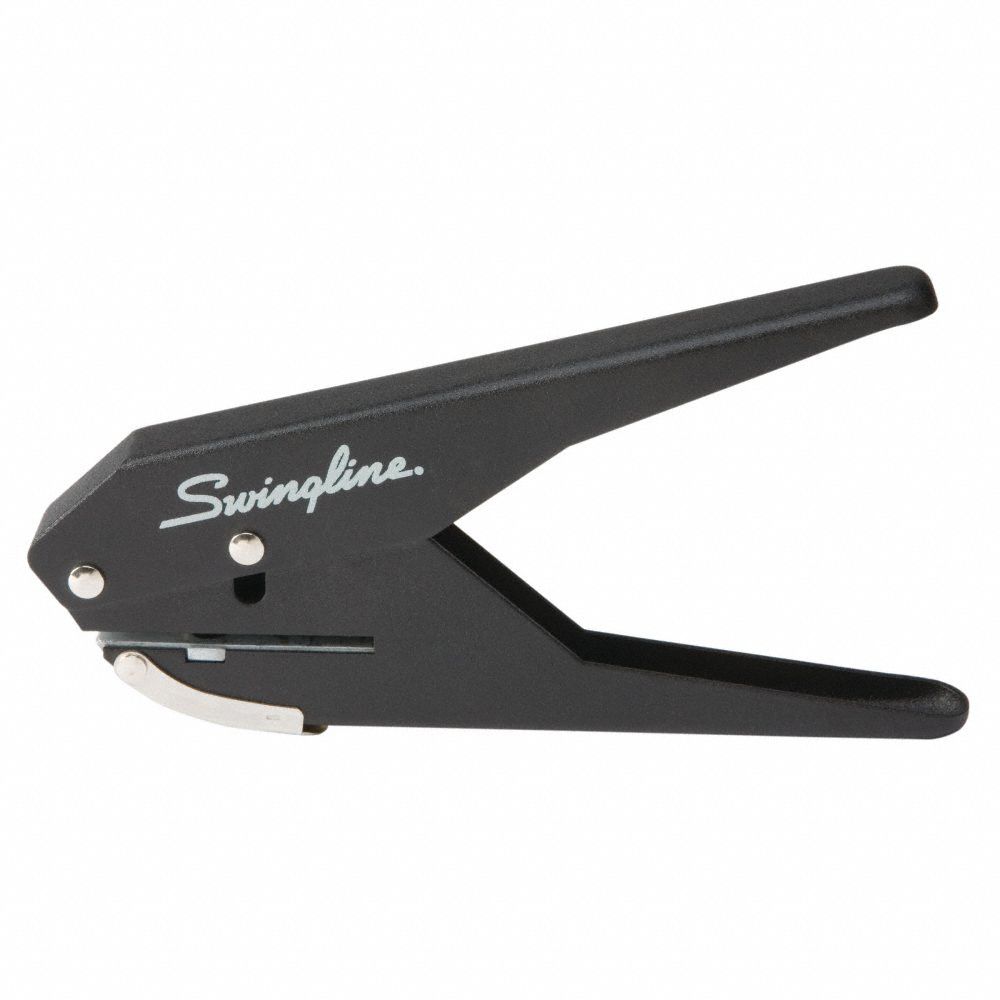 SWINGLINE OneHole Paper Punch 20 Sheet Capacity, Metal, 9/32 in Hole