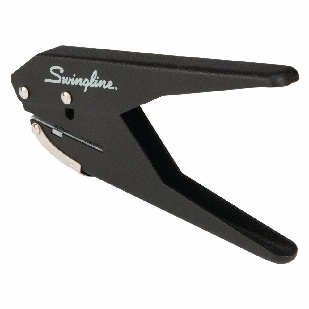 SWINGLINE OneHole Paper Punch 20 Sheet Capacity, Metal, 9/32 in Hole