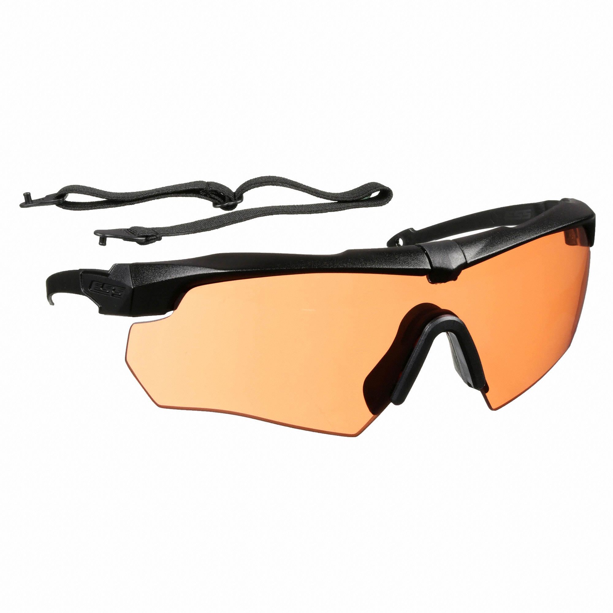 ESS Crossbow Suppressor™ AntiFog, ScratchResistant Ballistic Safety Glasses , Copper Lens