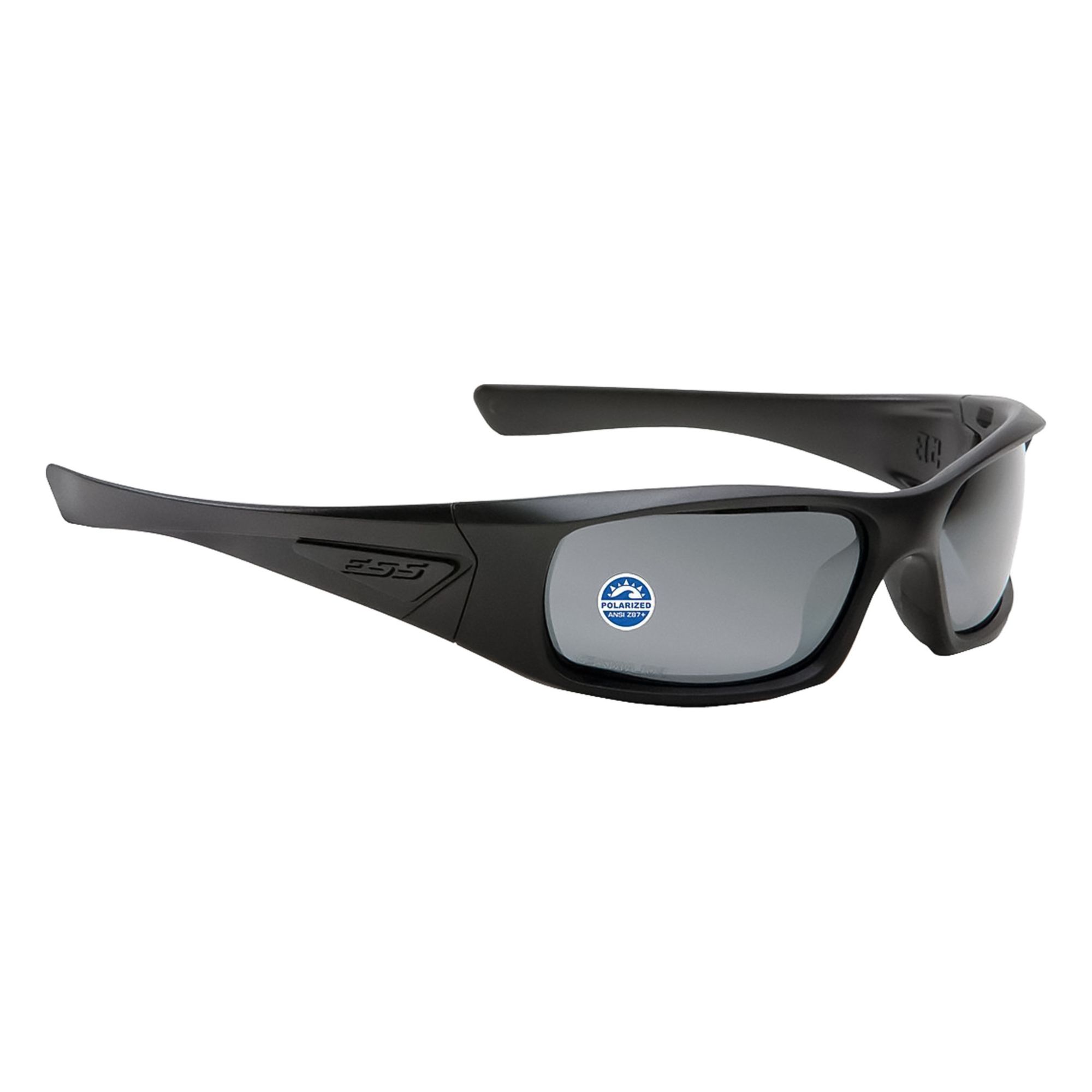 Safety Glasses: Gray Lens Color, Full-Frame, Black Frame Color, 5B(TM)