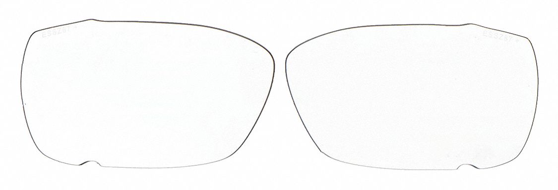 Replacement Lens: Clear, Scratch-Resistant, Compatible with CDI™ Series