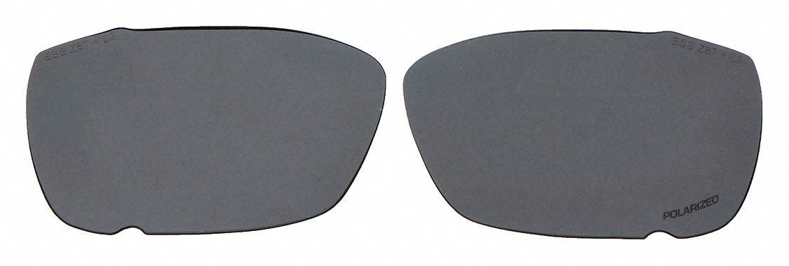 Replacement Lens: Gray, Mirrored/Polarized/Scratch-Resistant, Compatible with CDI™ Series