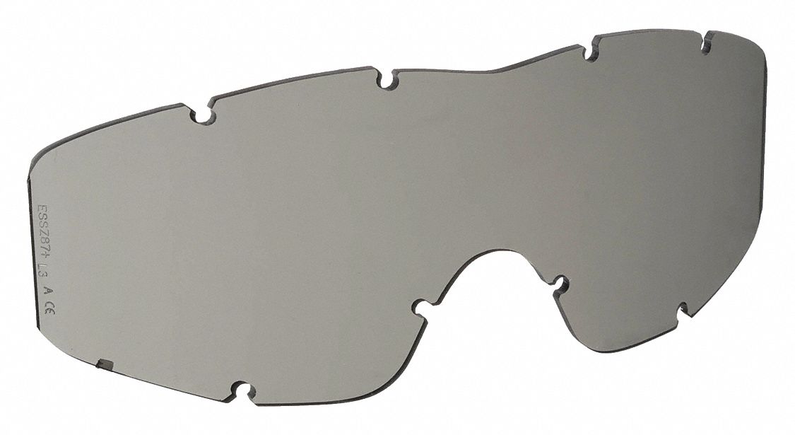 Goggle Lens: Smoke Gray, Anti-Fog/Scratch-Resistant
