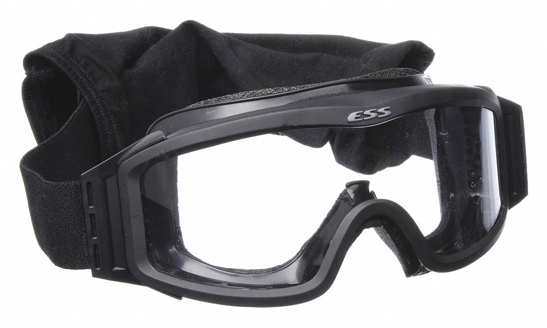 ESS, Clear/Gray, Anti-Fog/Chemical-Resistant/Scratch