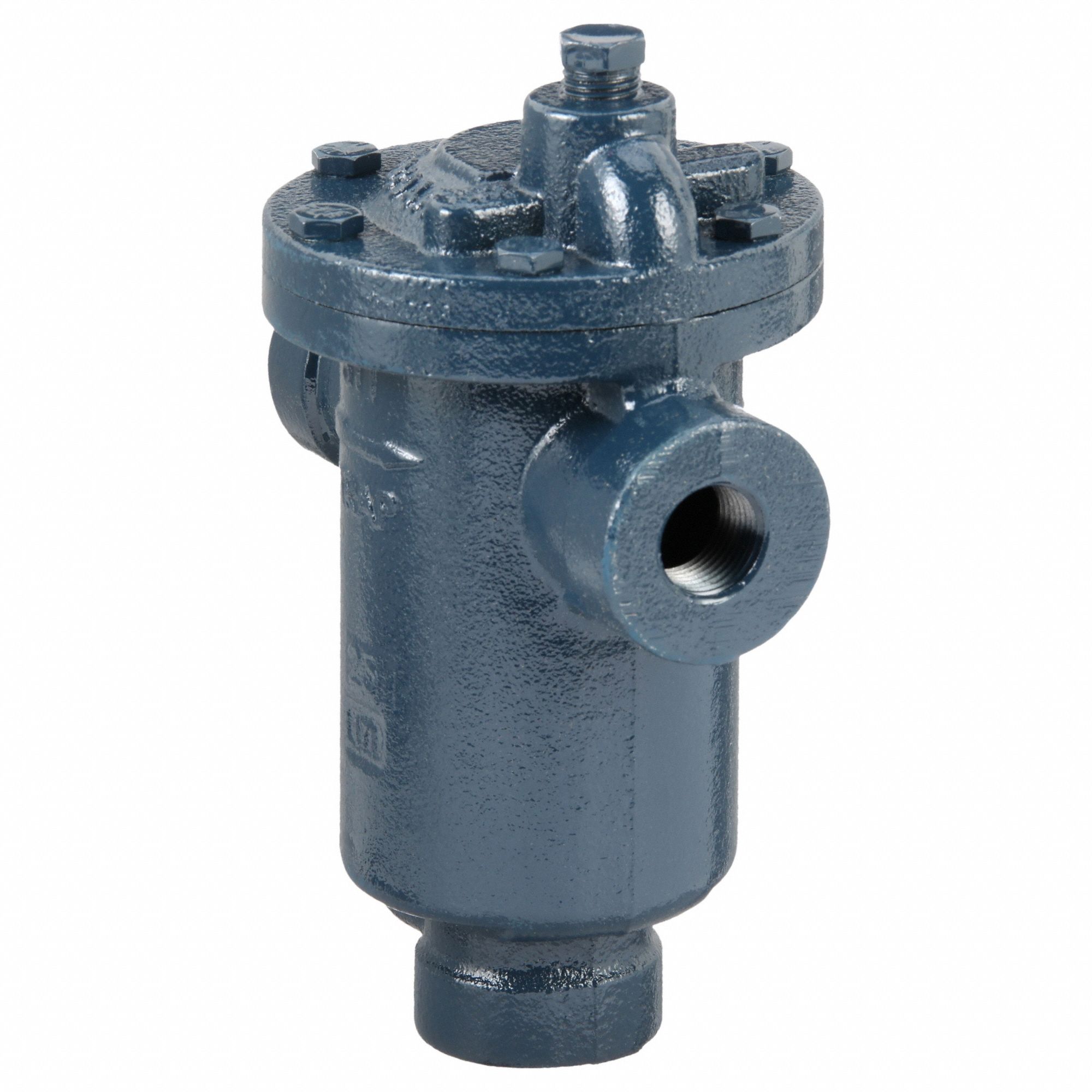 Steam Trap: Cast Iron, 1/2 in FNPT, 750 lb/hr, 250 psi Max., 450°F Max., Strainer Not Included