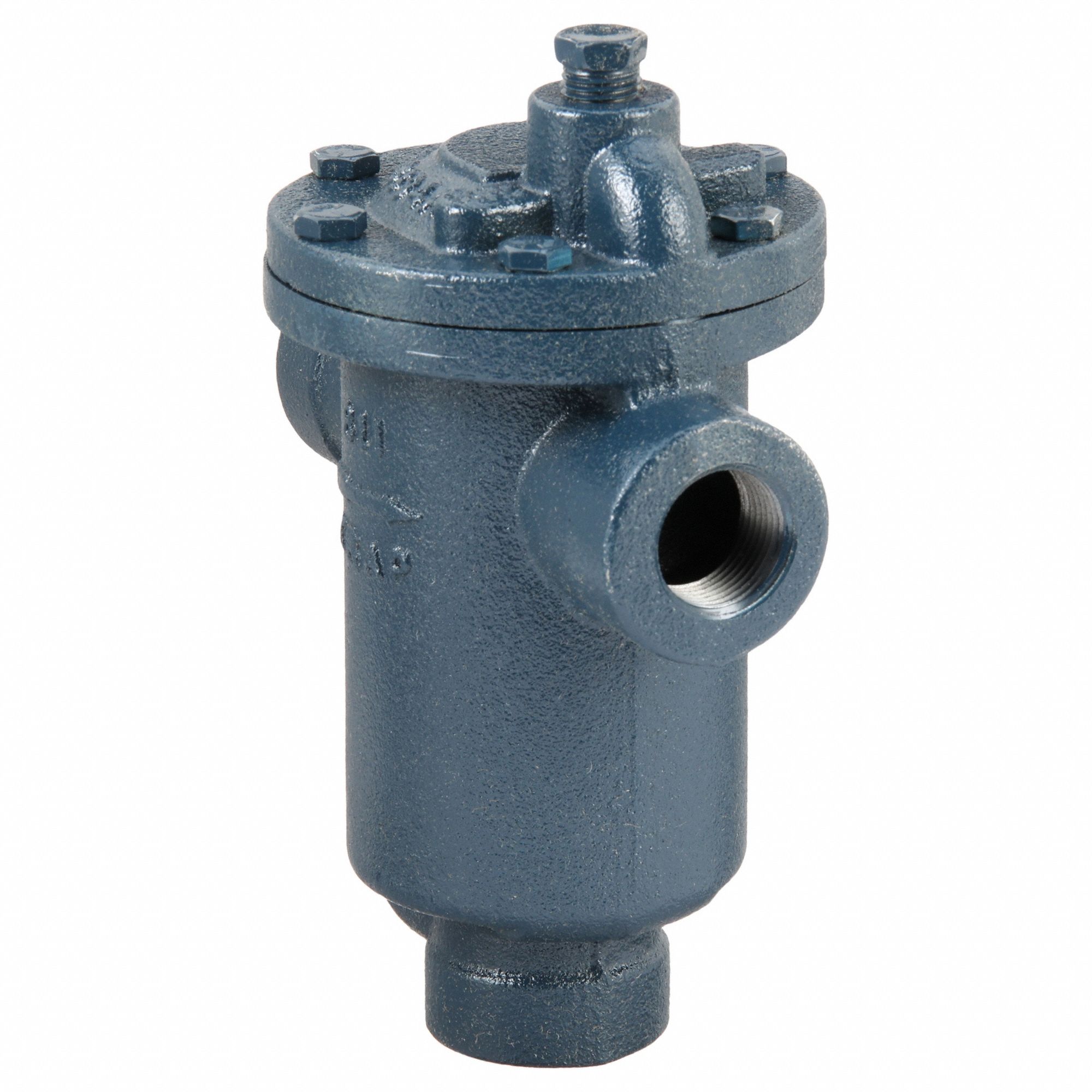 Steam Trap: Cast Iron, 3/4 in FNPT, 1, 000 lb/hr, 30 psi Max., 450°F Max., Strainer Not Included