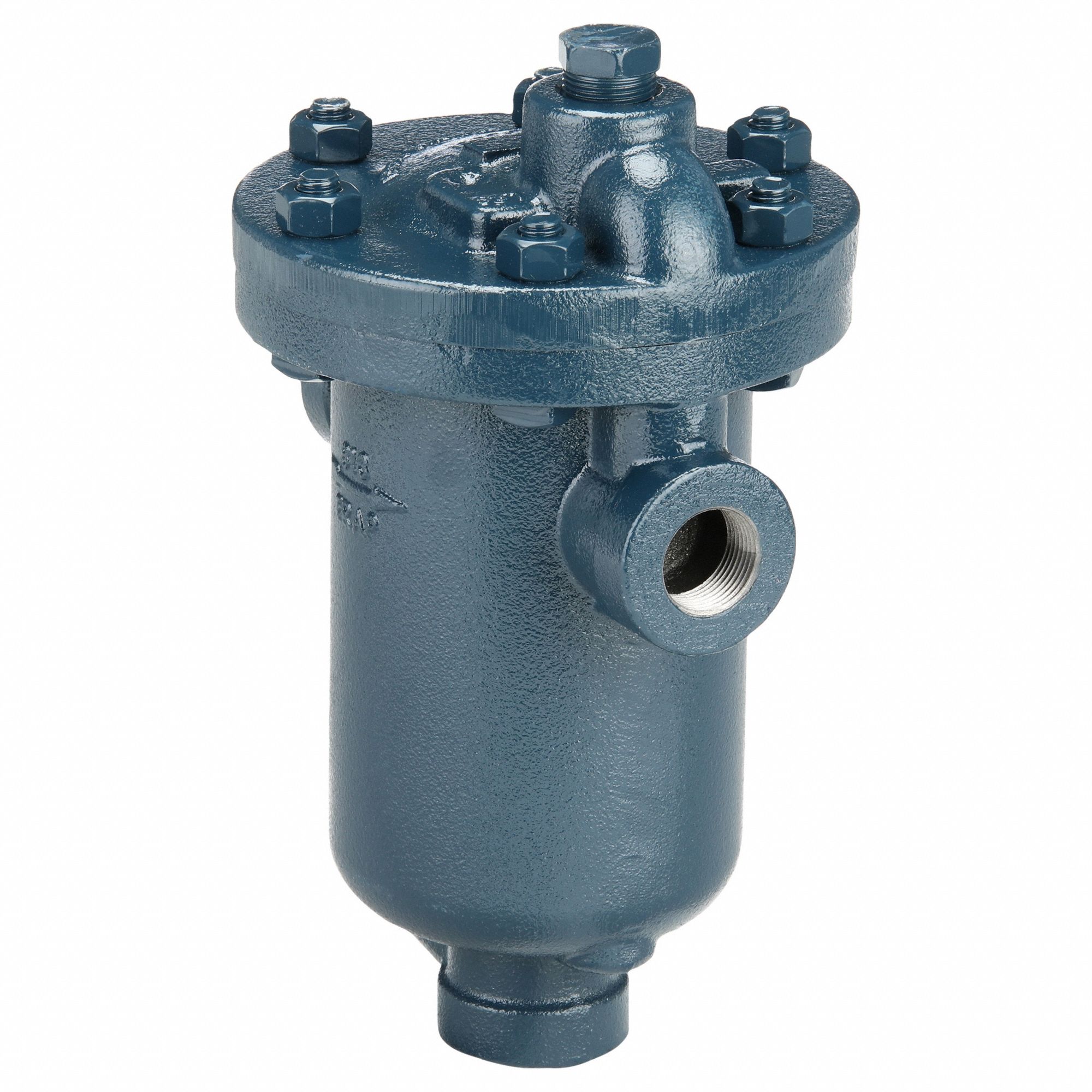 Steam Trap: Cast Iron, 1 in FNPT, 4, 000 lb/hr, 125 psi Max., 450°F Max., Strainer Not Included