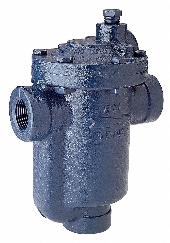 Steam Trap,125 psi,400F,13 In. L