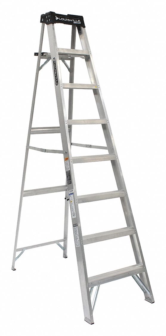 Louisville Ladder Aluminum Extension Ladder, 300 lbs