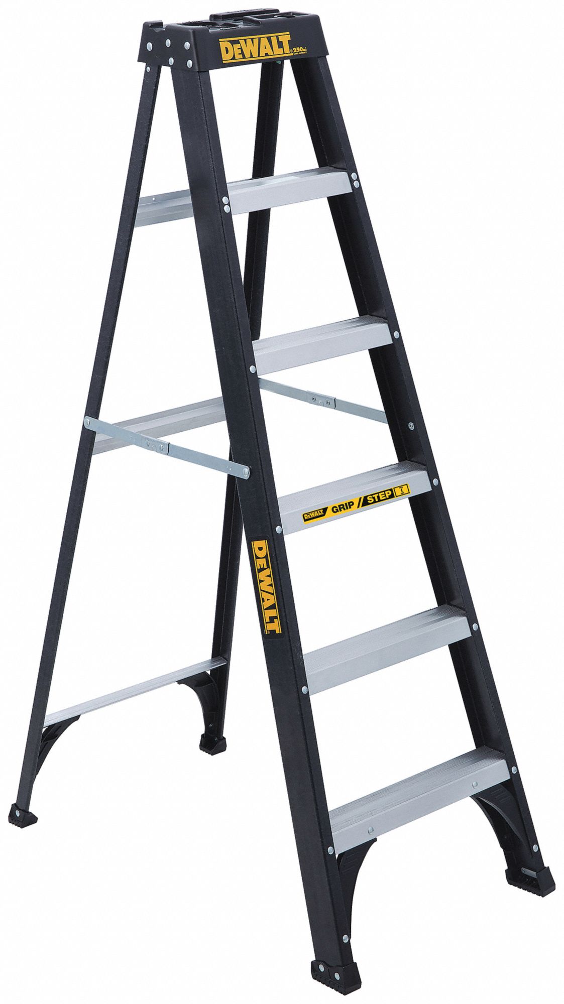 Dewalt 6 ft ladder size fiberglass stepladder 36y404 dxl3110 06