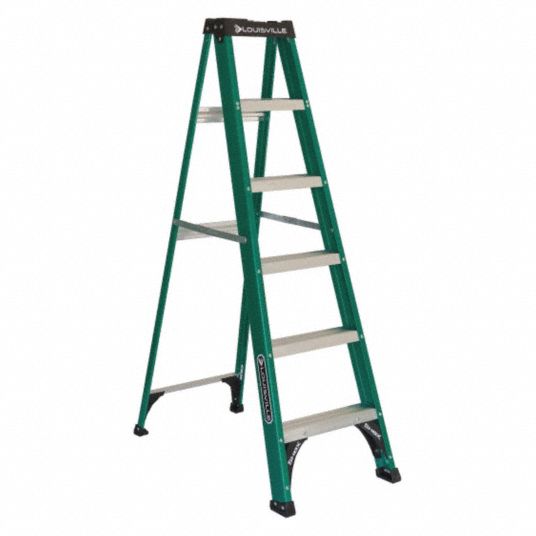 Louisville Ladder LADDER PLATFORM FIBERGLAAS 6FT