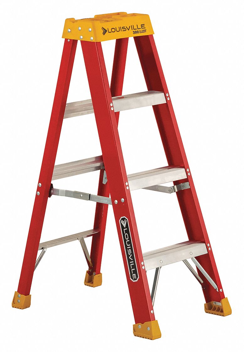 Stepladder, Fg, 4 ft., 300 lb.