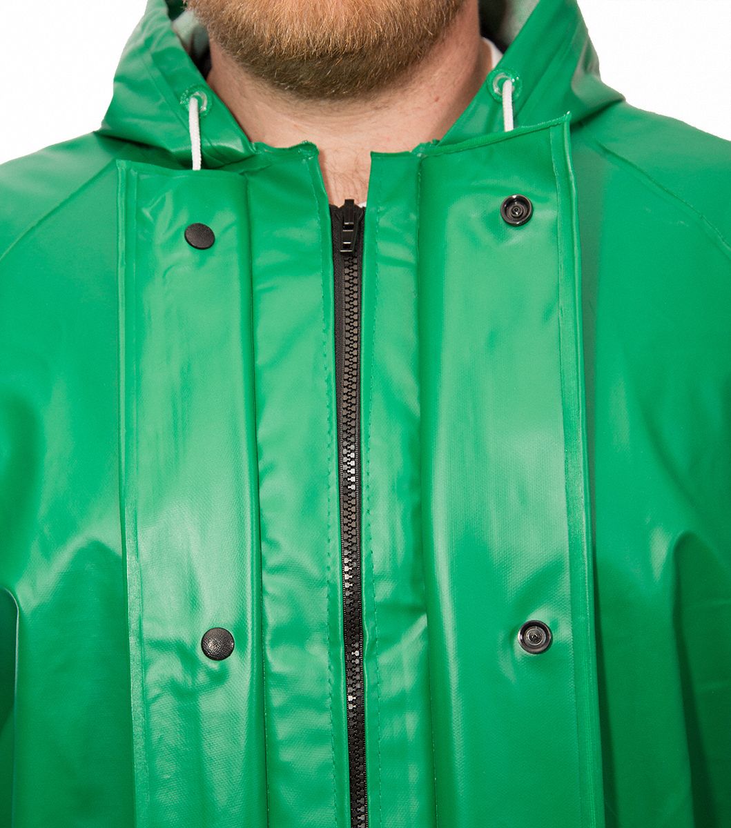 TINGLEY FR Coverall Rain Suit, Green, 3XL 36Y589V41108 Grainger