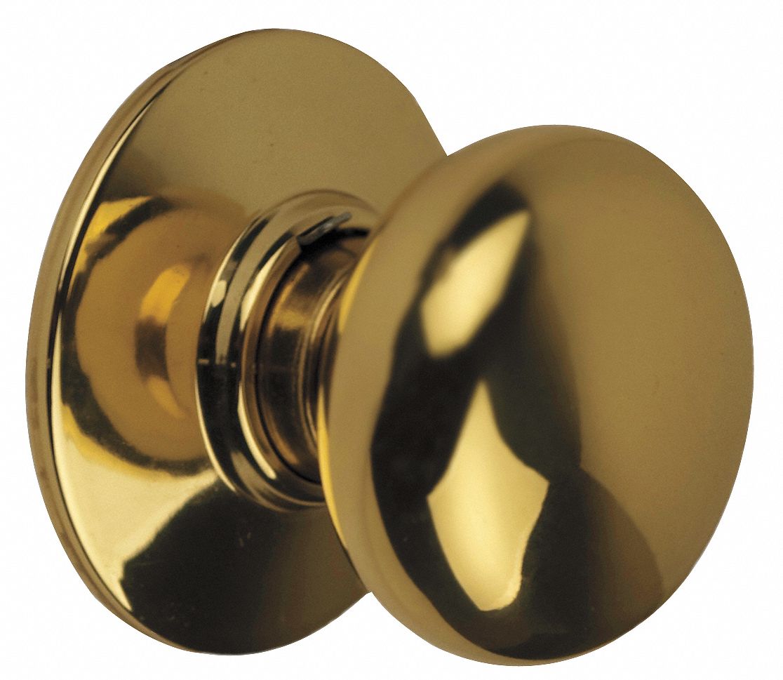 SCHLAGE, Dummy Knob Locksets, Brass, Door Lockset 36Z120D170 PLY 605