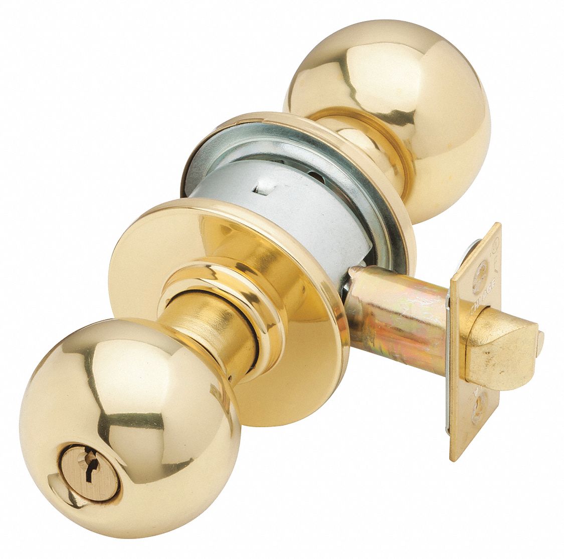 SCHLAGE, Office Knob Locksets, Brass, Door Lockset - 36Z015|A53PD ORB ...