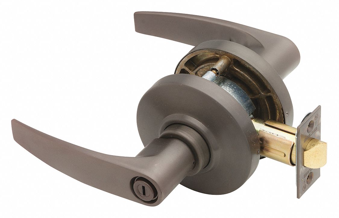 SCHLAGE, 2, AL Jupiter, Lever 36Z037AL40S JUP 613 Grainger