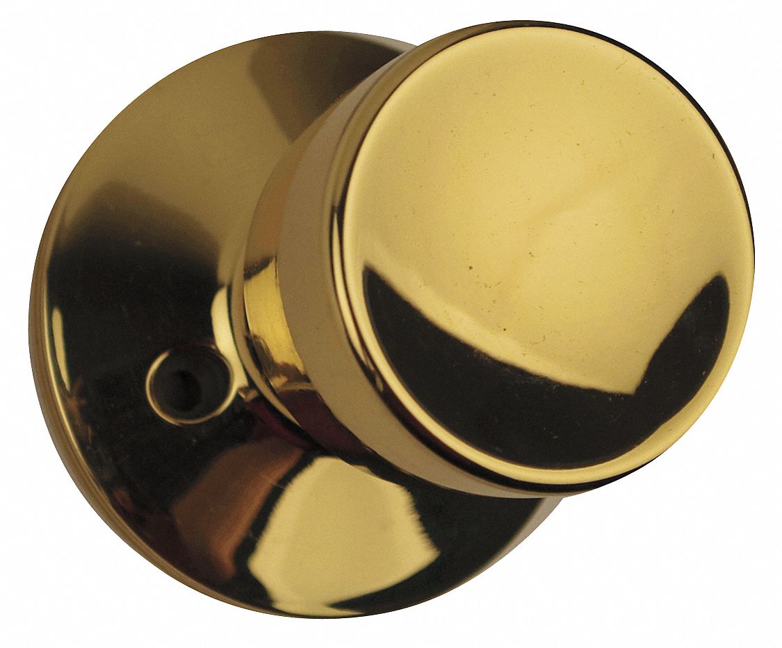 Door Lockset: Passage Knob Locksets, Brass