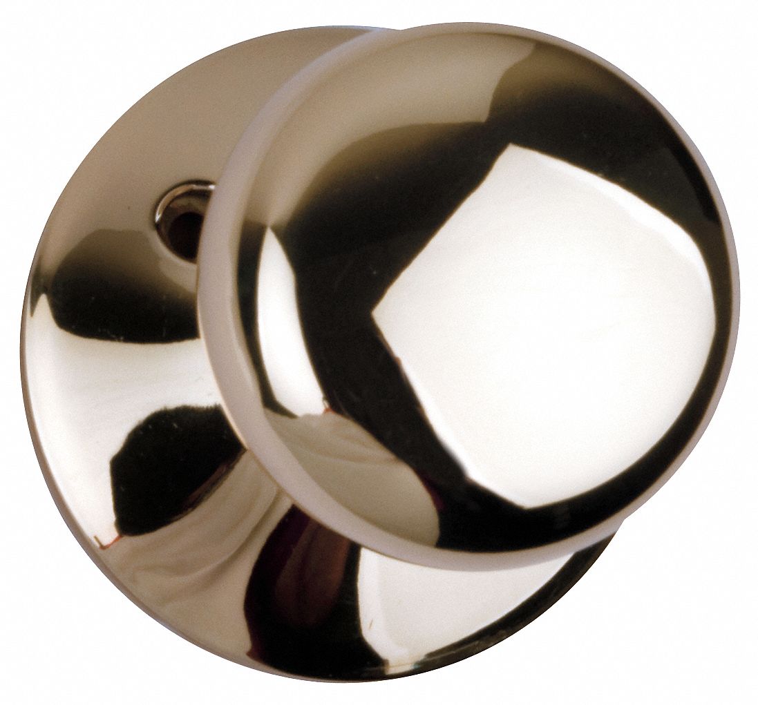 Door Lockset: Passage Knob Locksets, Brass