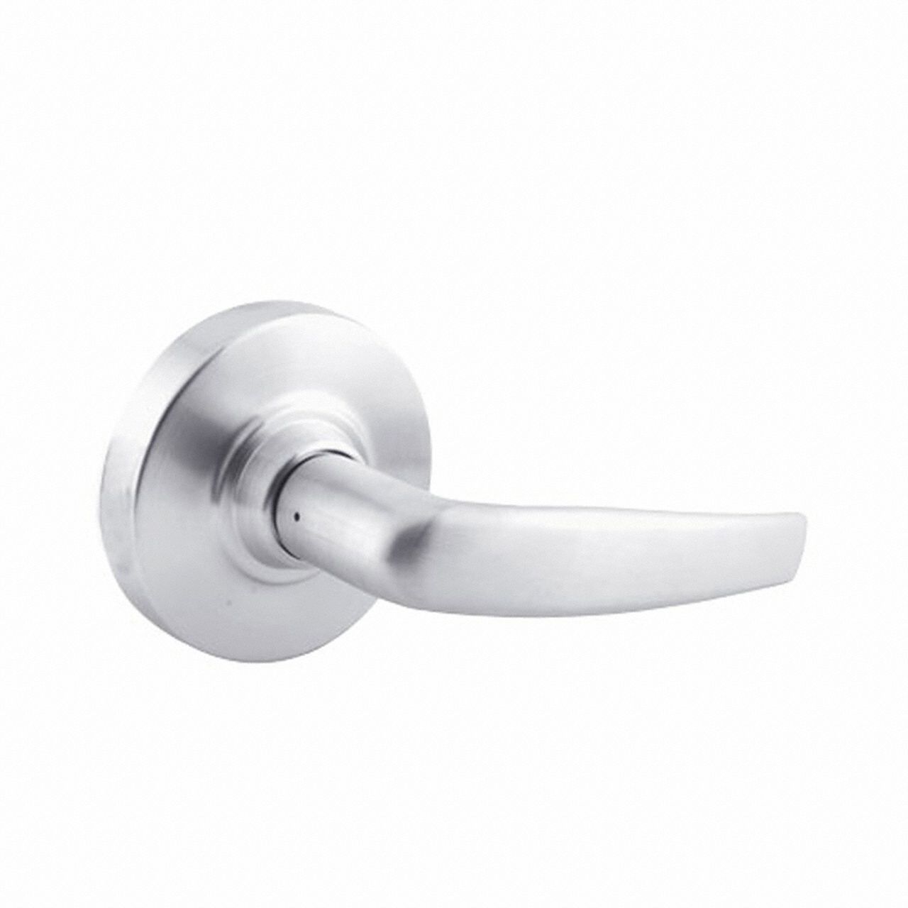 Door Lockset: Passage Lever Locksets, Chrome, ADA Compliant
