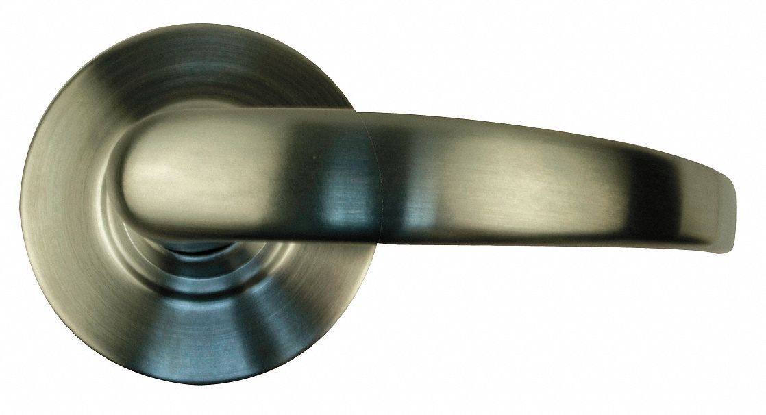 Door Lockset: Passage Lever Locksets, Chrome, ADA Compliant