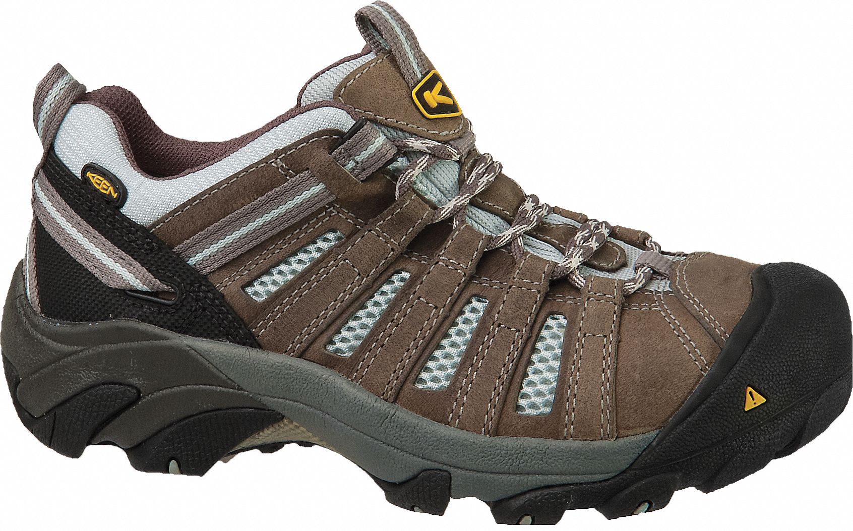 KEEN Oxford Height Women's Athletic Work Shoes, Steel Toe Type, Gray ...