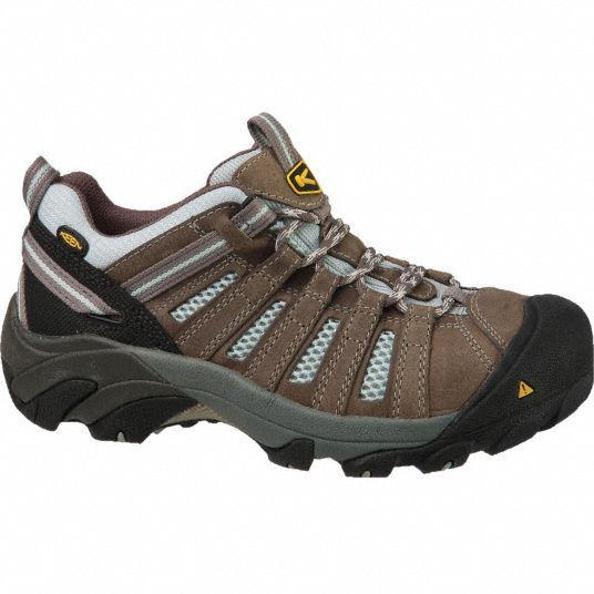 KEEN Hiker Shoe, 6, W, Women's, Gray, Steel Toe Type, 1 PR - 34WY96 ...