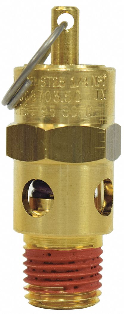 AIR SAFETY VALVE,1/4" INLET,165 PSI