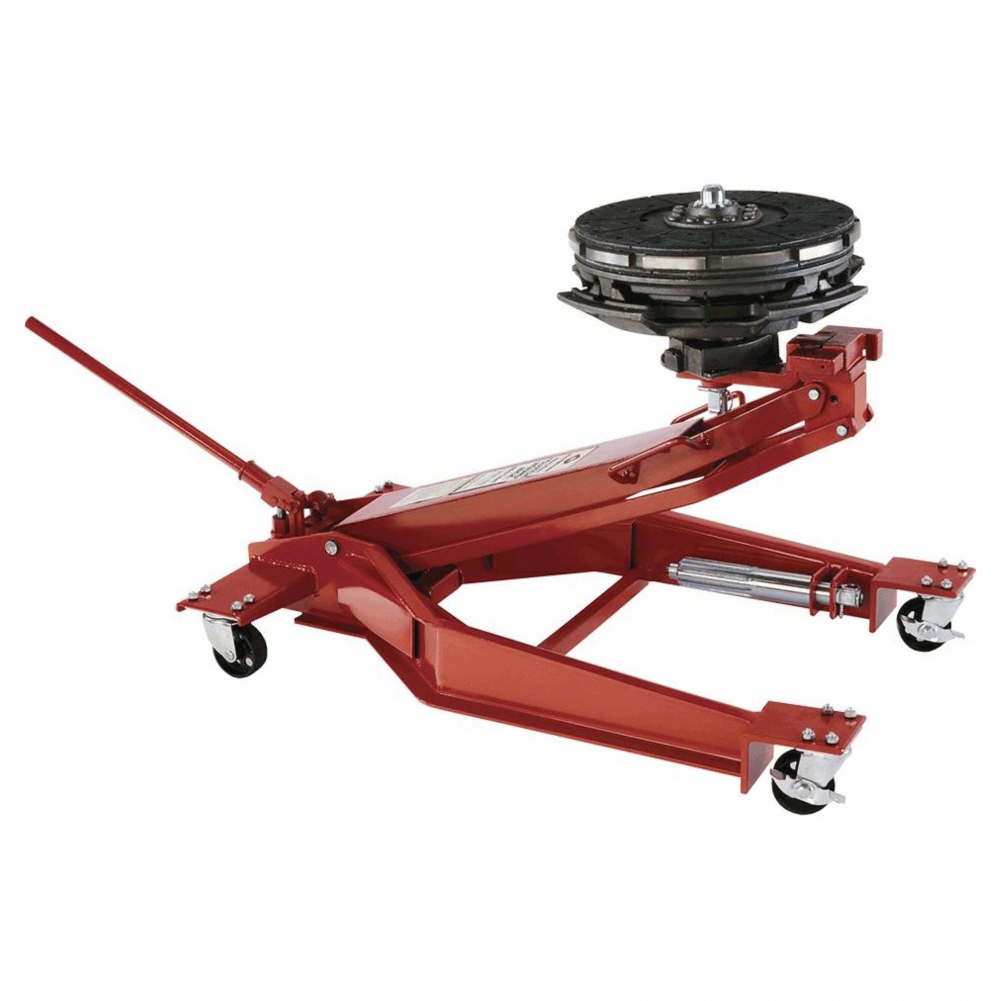 Auto Jacks: Clutch Jack, Hydraulic, 500 lb Load Capacity, Steel