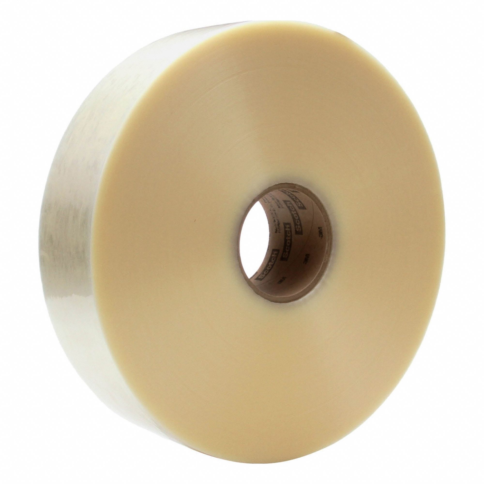 Box Sealing Tape: 1.8 mil Tape Thick, 3 in x 2000 yd, 371