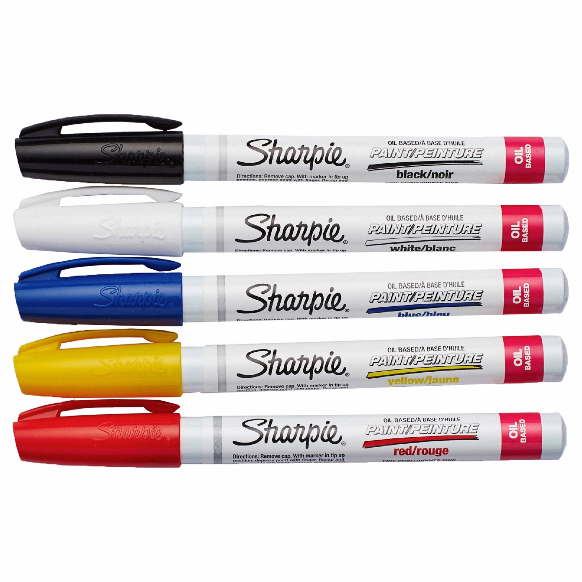 SHARPIE, Metal Fine, Fine Tip Size, Oil Based Paint Marker 811DJ6