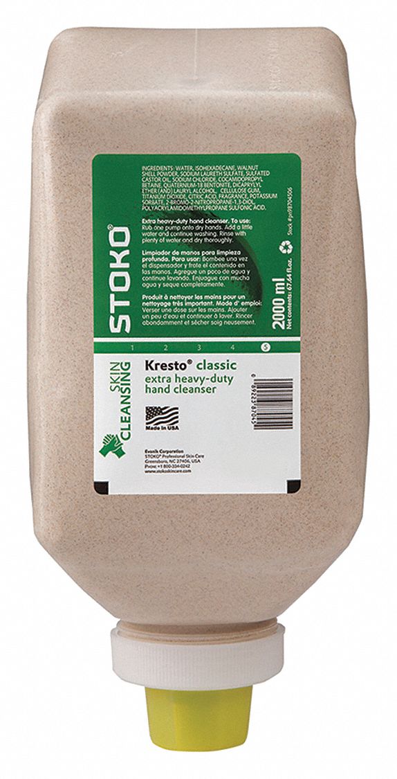 HAND CLEANSER/SOAP, HEAVY DUTY, 2 L, 6 PK