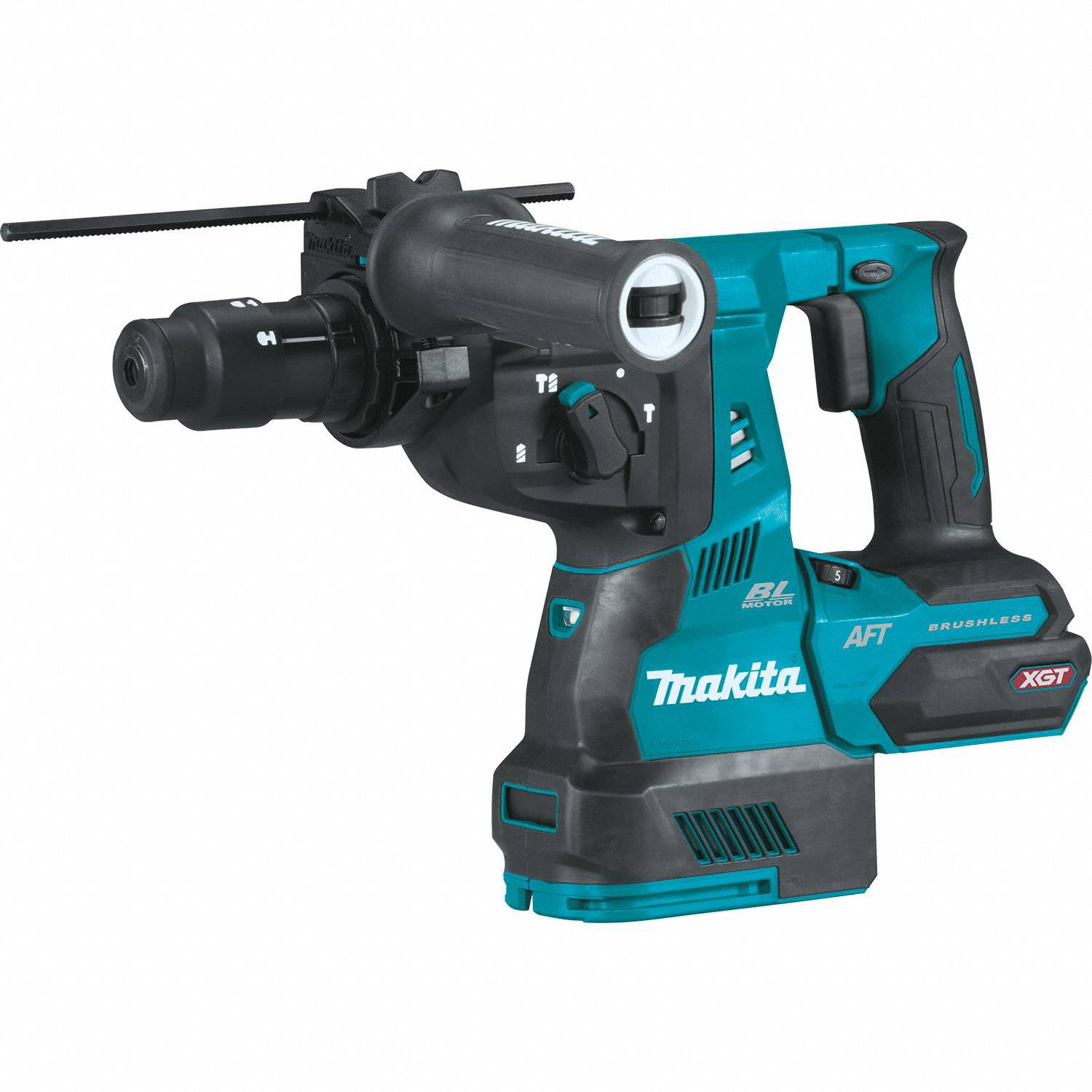 Rotary Hammer: D-Handle, 40V DC, SDS-Plus, 1 1/8 in max, (1) Bare Tool, 2.3 ft-lb, 5, 000 bpm