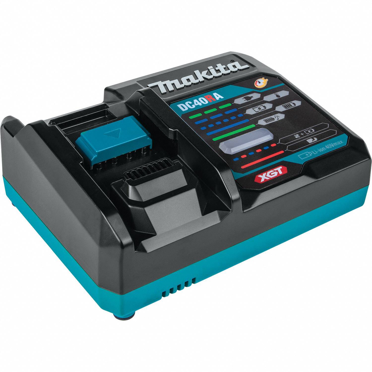Makita, SinglePort Charging, Battery Charger 373WA9DC40RA Grainger
