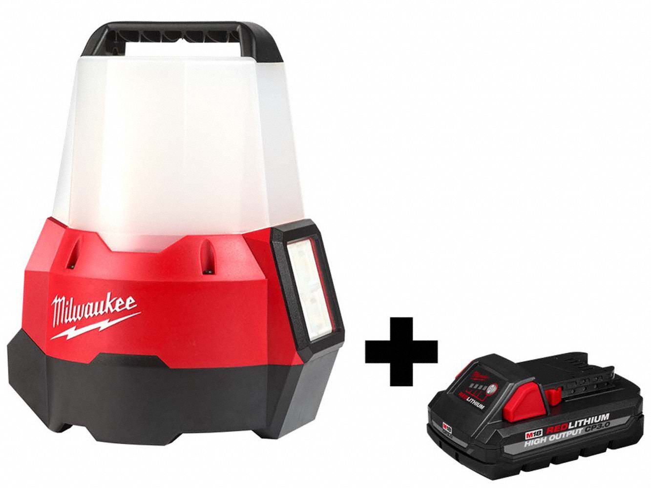 Cordless Site Light, Battery Incl