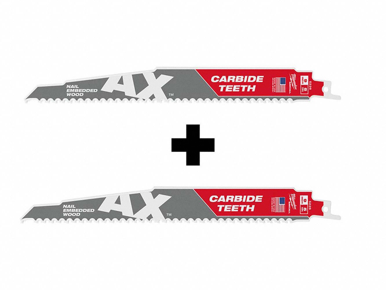 AX 5T 9L 1PK Recip Blade w AX 5T 9L 1PK