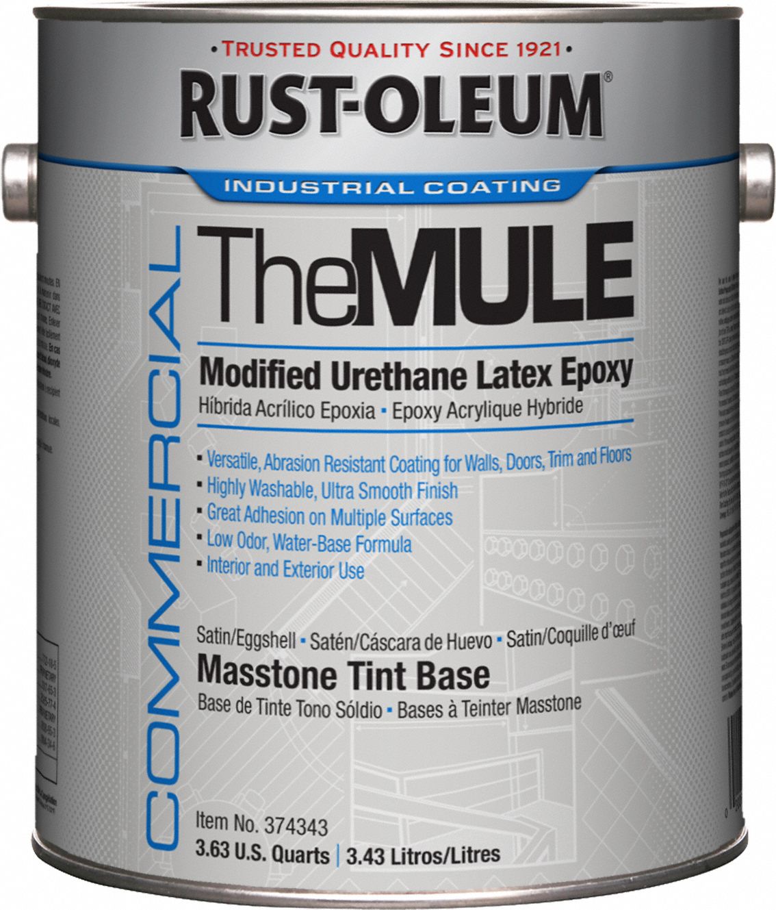 The MULE Mstn Tint Base Satin Essex Red