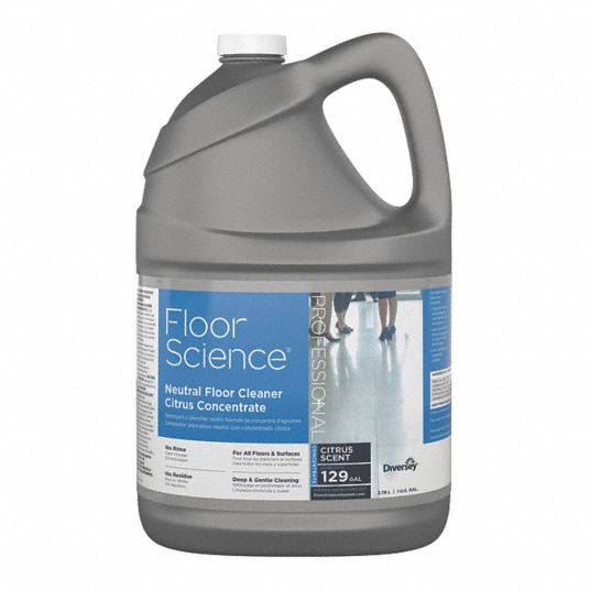 DIVERSEY, Jug, 1 gal Container Size, Floor Cleaner - 374G27|CBD540441 ...