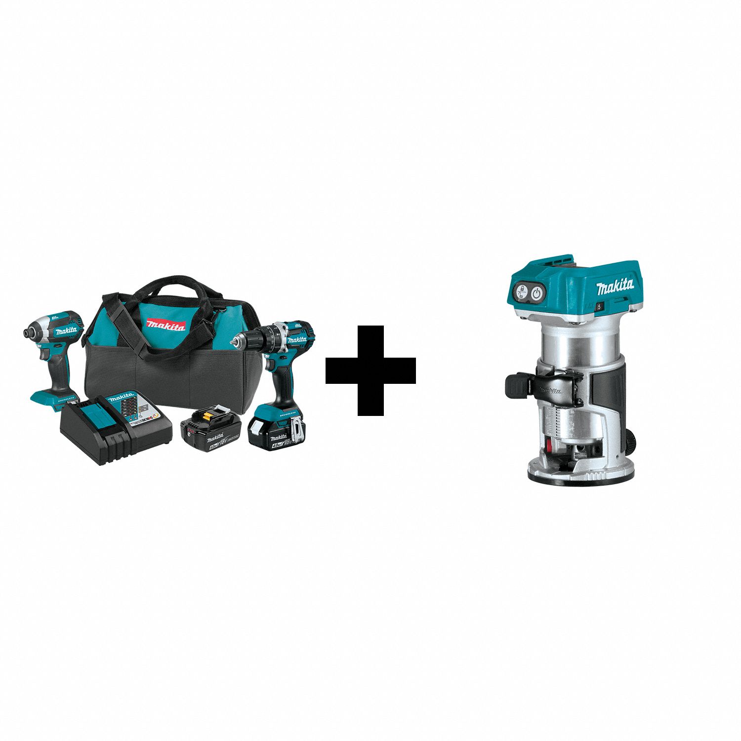 18V LXT Brushless 2pc Combo Kit (4.0Ah)