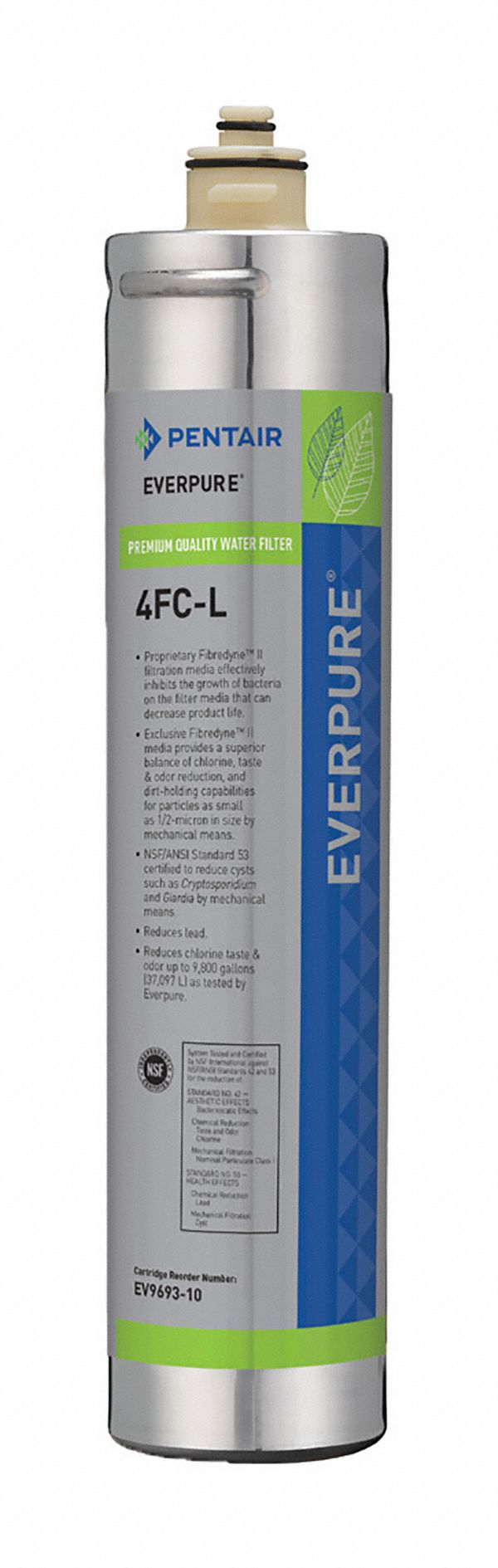 Filter Cartridge4FCL, ForDrink Water Fntn