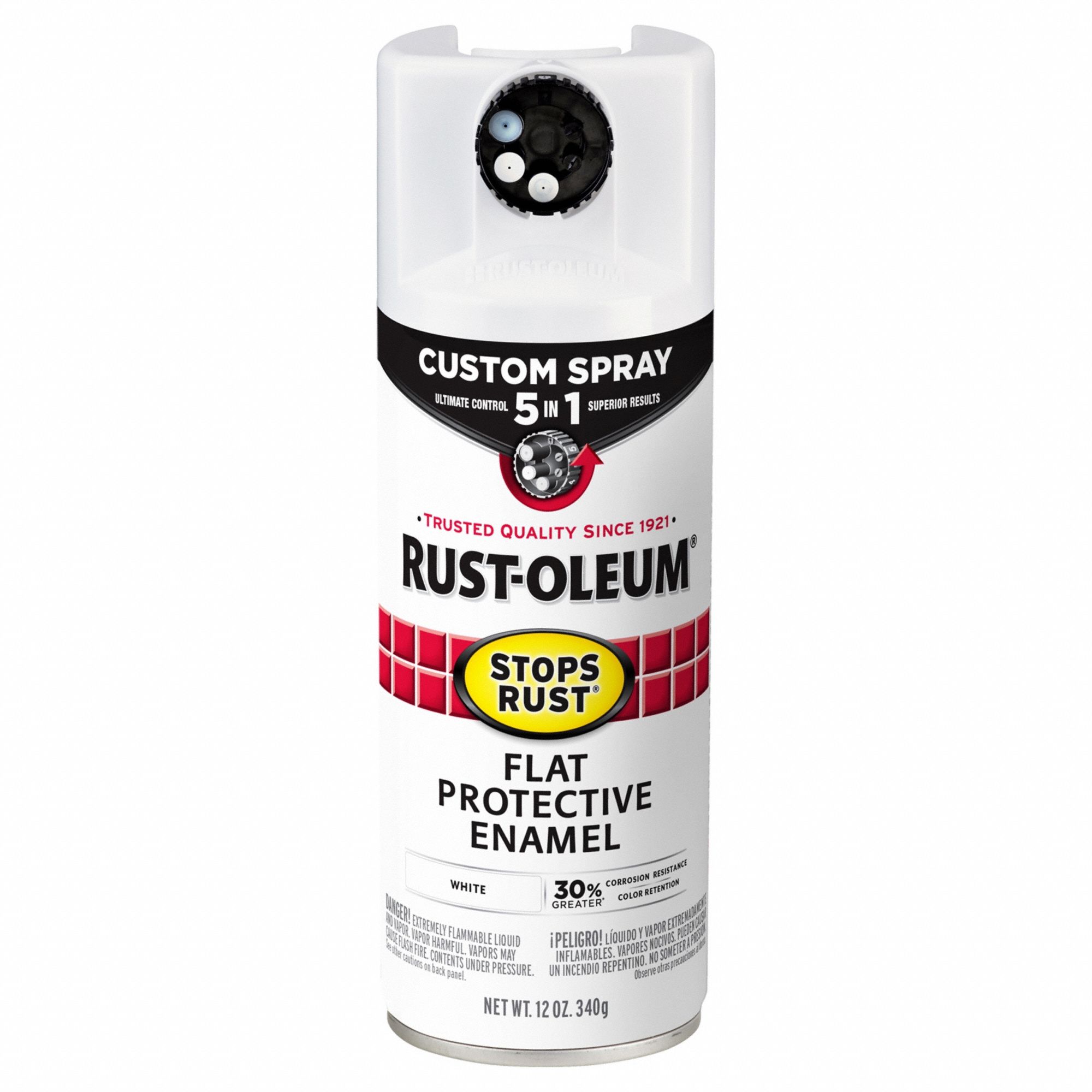 Rust Preventative Spray Paint: Std Spray Paints, Rust Preventative, White, Metal/Wood