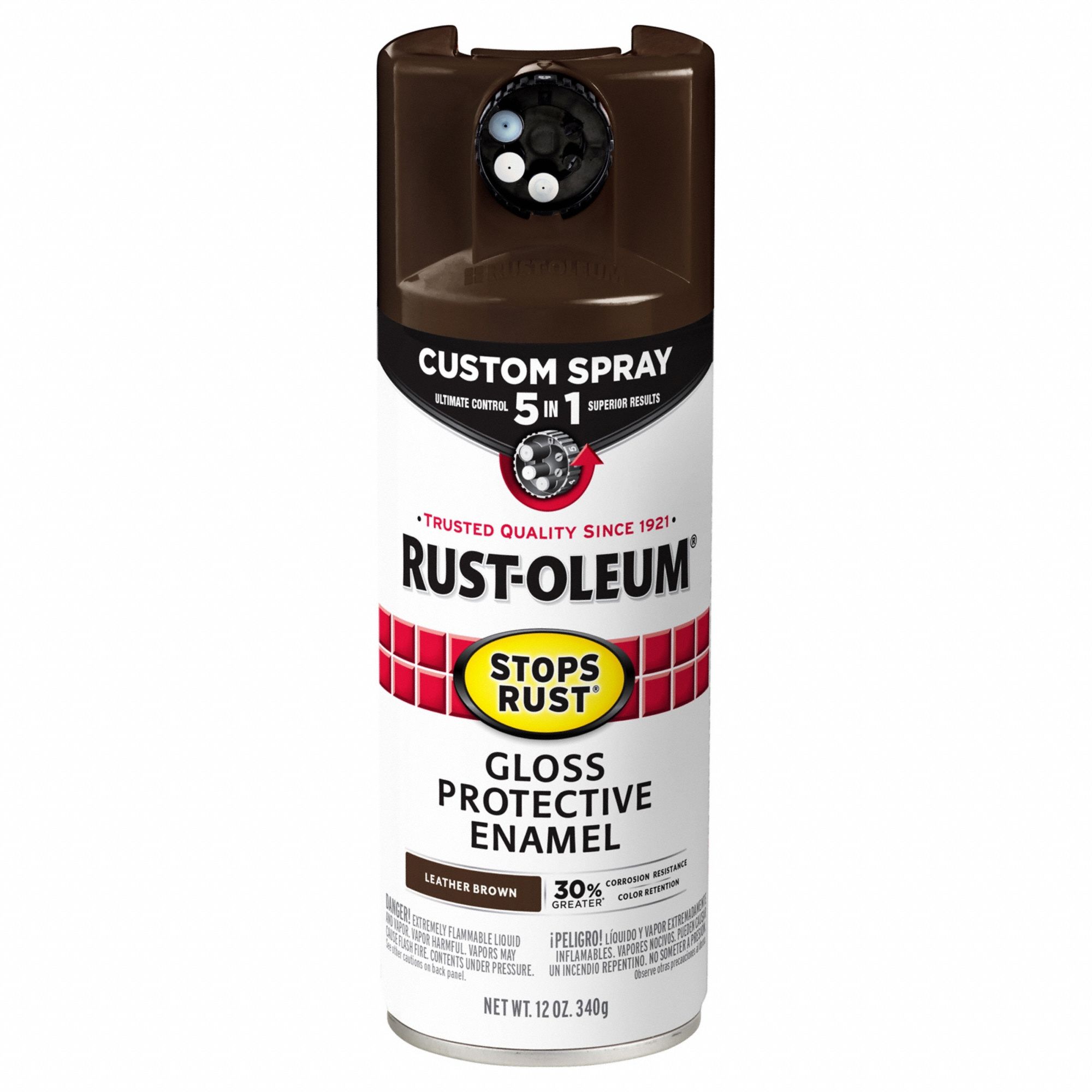 Rust Preventative Spray Paint: Std Spray Paints, Rust Preventative, Brown, Metal/Wood