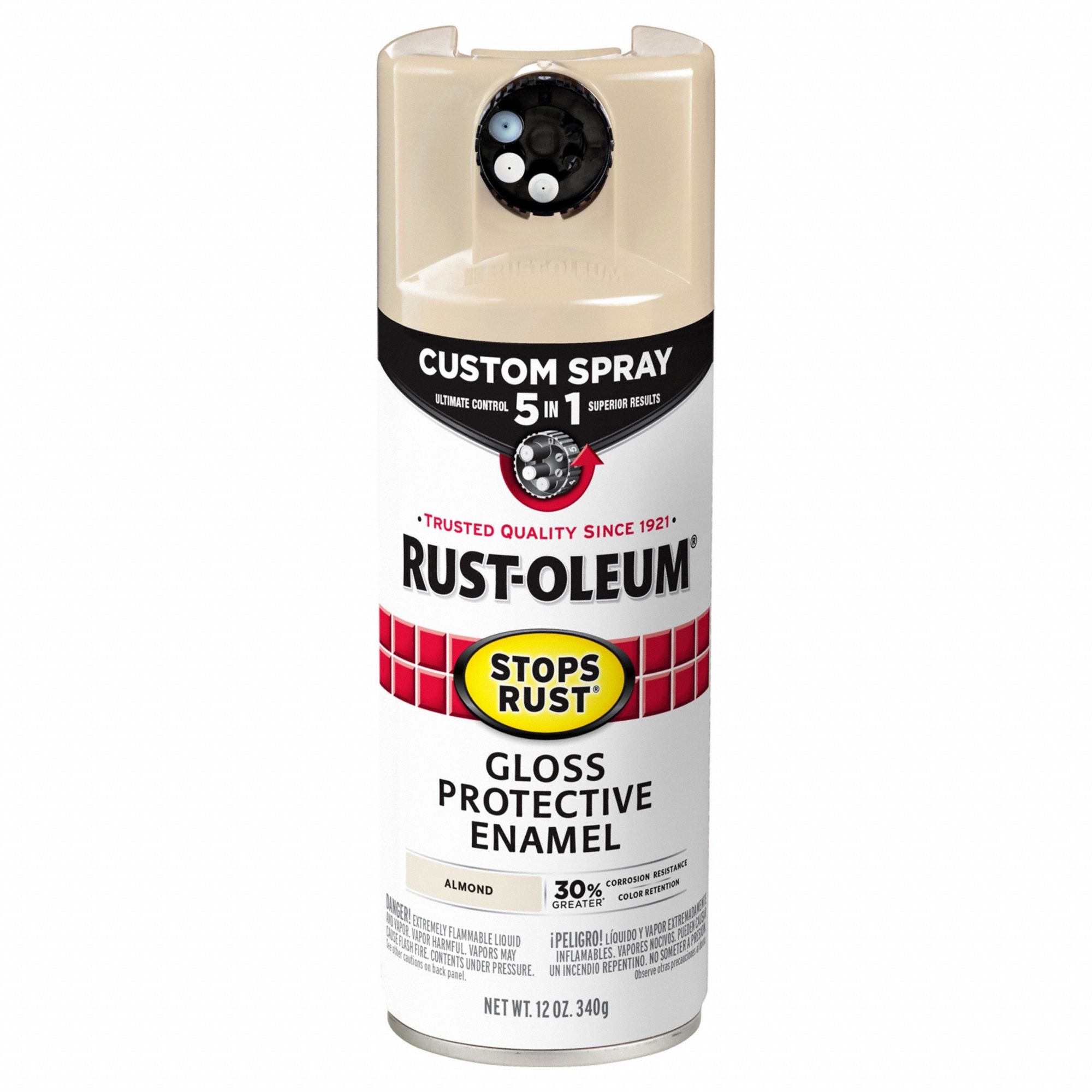 Rust Preventative Spray Paint: Std Spray Paints, Rust Preventative, Beige, Metal/Wood