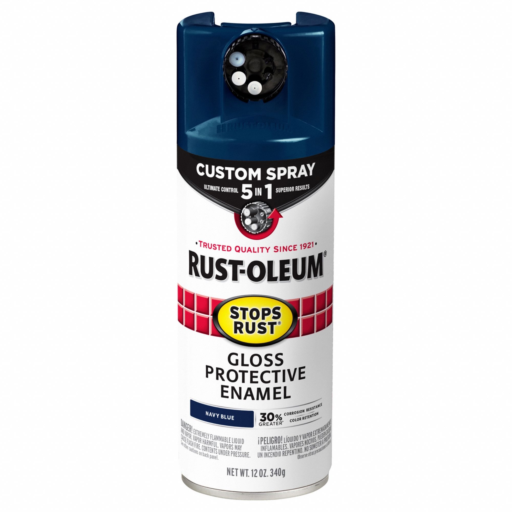 Rust Preventative Spray Paint: Std Spray Paints, Rust Preventative, Blue, Metal/Wood