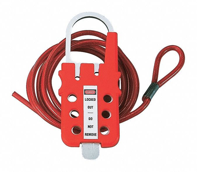 Multi-Lock-Out Device, Hasp Only, PK10
