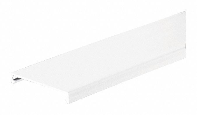 Duct Cvr, Pvc, 3w x 6 ft., Wht, PK6