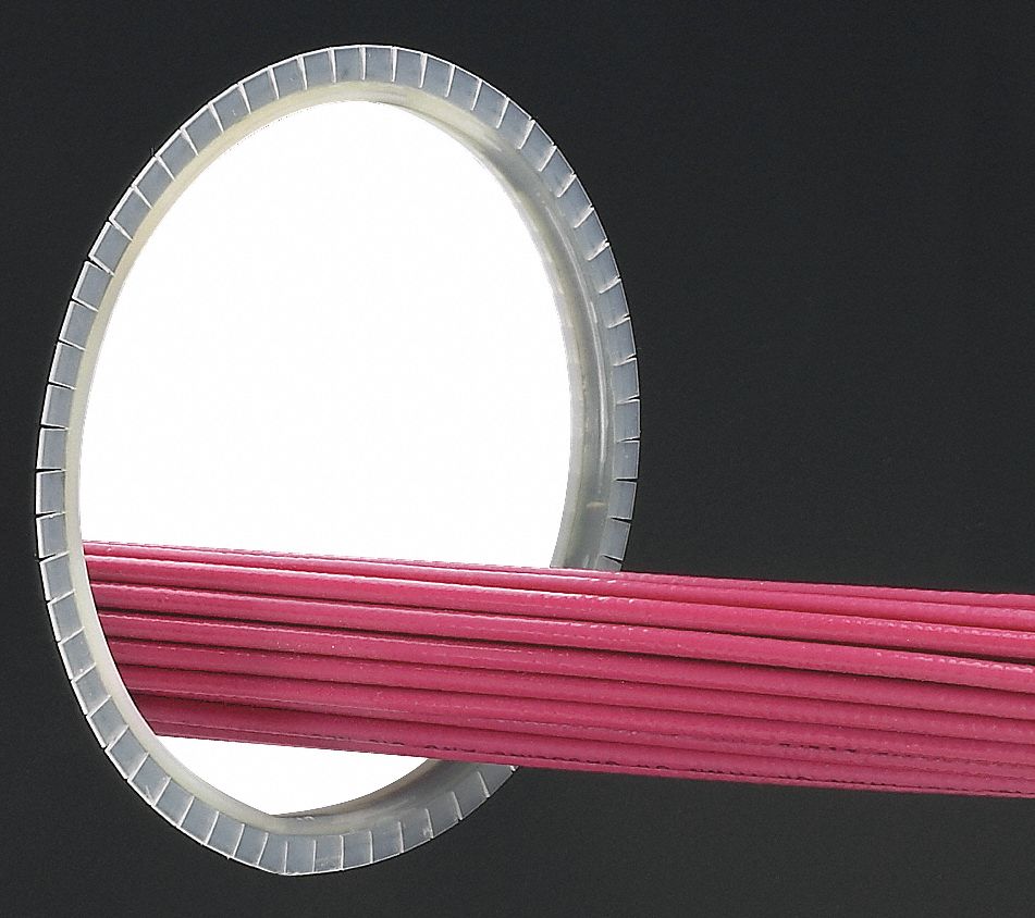 Slotted Grommet, Polyethylene, Grommet Edging 376Y64GEE144FC Grainger