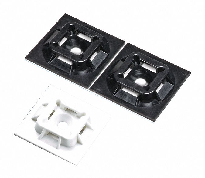 PANDUIT, 0.17 in Slot Wd, 0.07 in Slot Ht, Cable Tie Mounting Base 377A56ABMMAC Grainger