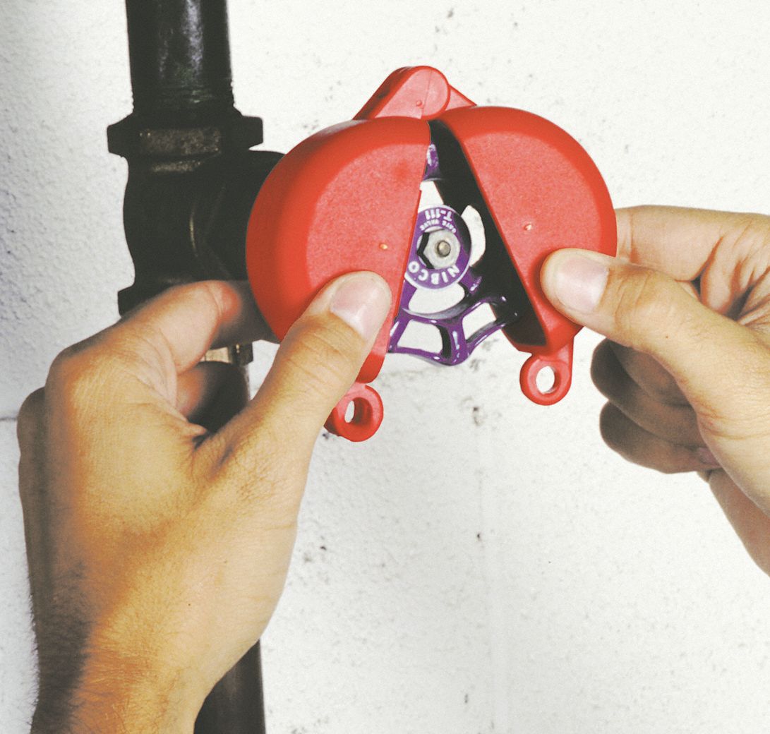 Gate Valve Lock-Out Dev, 10"-13in, Rd