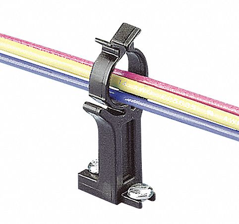 Bdleretnr, .75" Bdle, #6screw, Bl, PK100