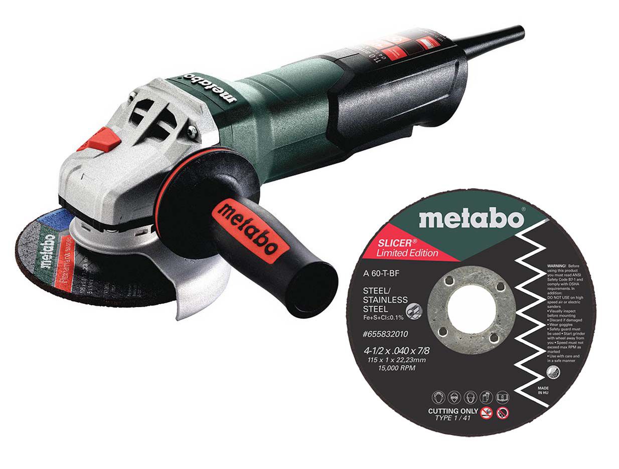 Angle Grinder, 10 PK Wheels, 4-1/2"/5"